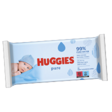 Huggies baby wipes pure